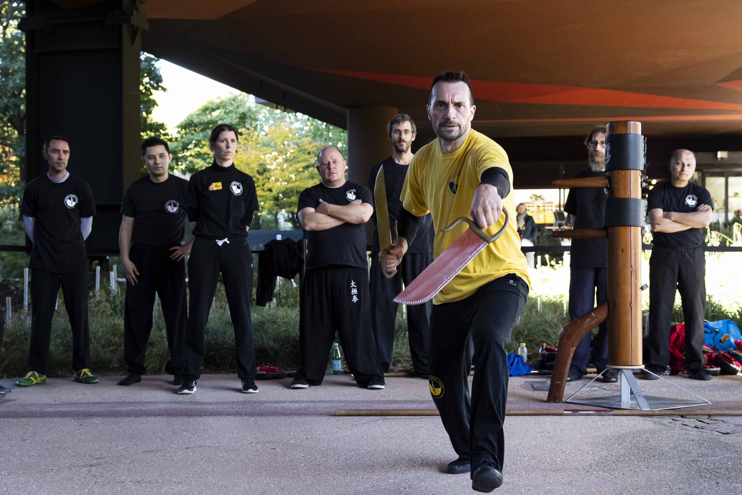 Sifu au mannequin de bois